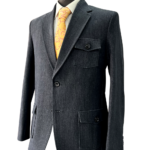 Denim Patch Pocket Blazer