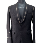 Chain Embroidered Coat