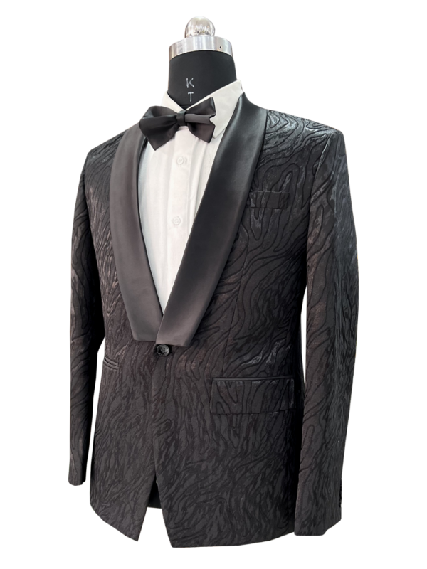 Semi Shawl Tuxedo Coat - Image 2