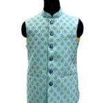 Jacquard Print Waistcoat