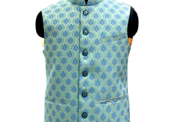 Jacquard Print Waistcoat