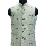Flower Print Waistcoat