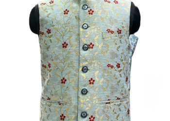 Flower Print Waistcoat