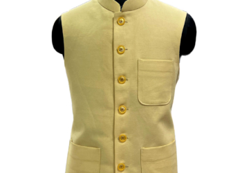 Linen Patch Pocket Waistcoat